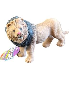 Ja-Ru Life Like Lion Stretchable Stress Fidget Toy Sensory Squeeze Squish New